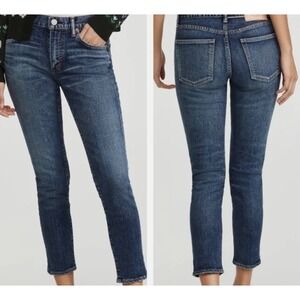 Moussy Vintage MV McLean Skinny Jeans Sz 28 Japanese Denim Blue #025EAC12-9020